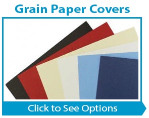 80# Gran Embossed Paper Binding Report Covers