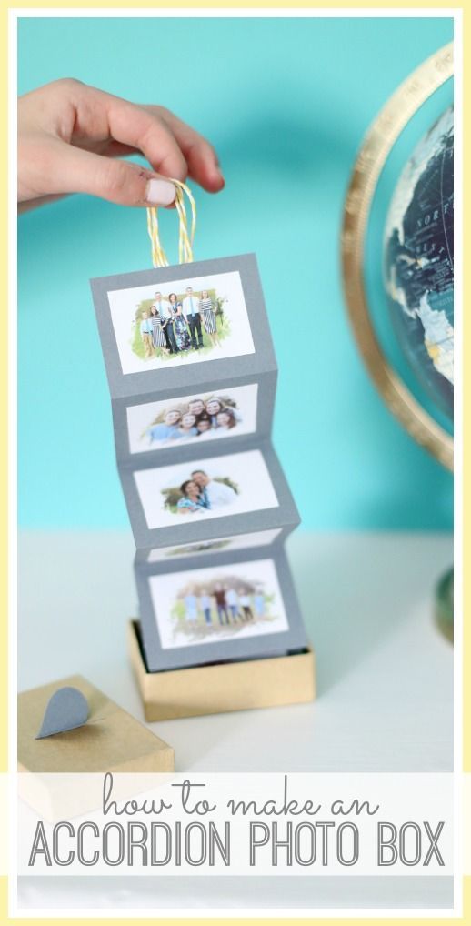 How to Make an According Photo Box