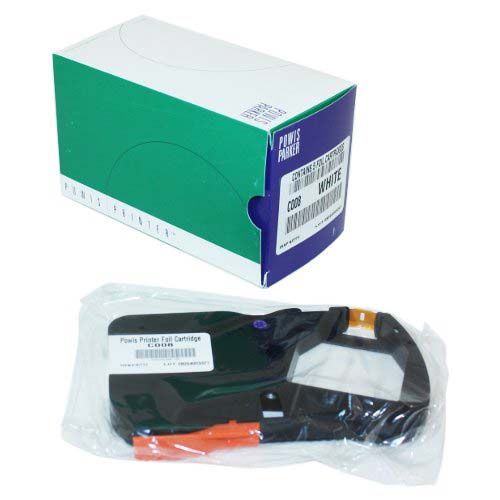 Image of a Fastback PowisPrinter P31 Foil Cartridge in its packaging.
