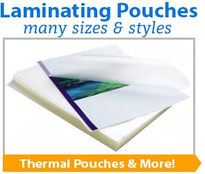 Laminating Pouches + Lamination Sheets