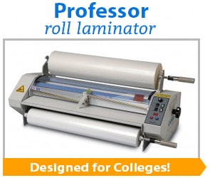 Professor Roll Laminating Machine for Colleges + Universities