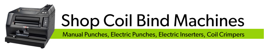 Shop Spiral Coil Bind Machines