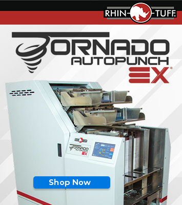Rhin-O-Tuff Tornado Autopunch EX Punching Machine Image